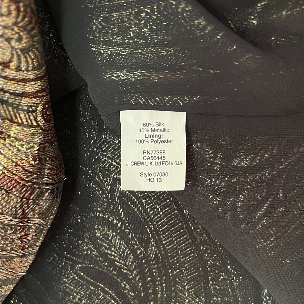 J. Crew Paisley Print Shell - Picture 6 of 13